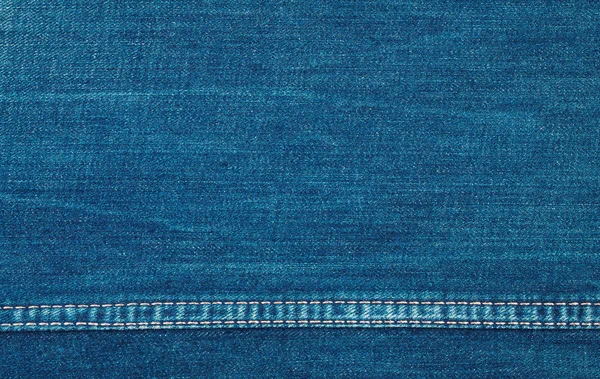 Hintergrund aus blauem Grobdenim — Stockfoto