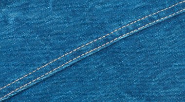 denim arka Çapraz dikiş ile