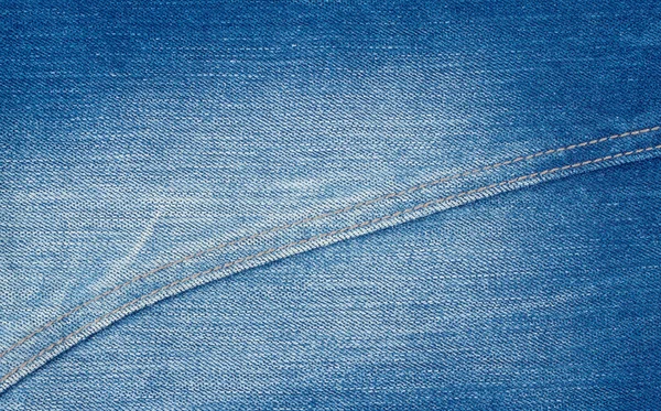 Latar belakang denim biru pemutih — Stok Foto