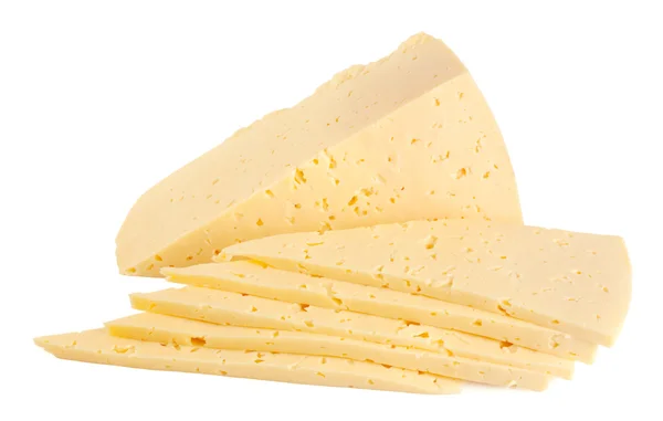 A piece of fresh tasty cheese — Stock Photo, Image