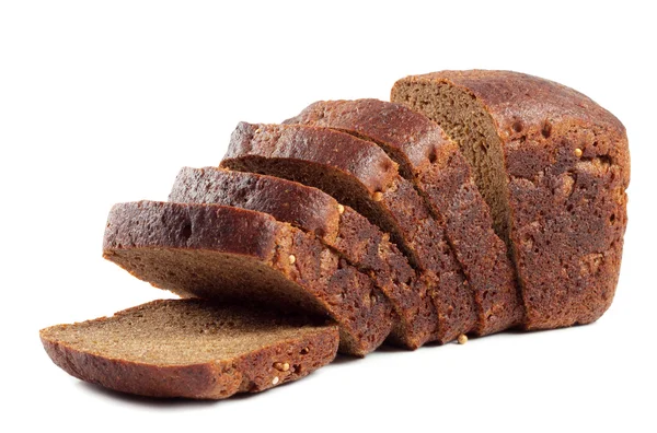 Black rye bread useful — Stock Photo, Image