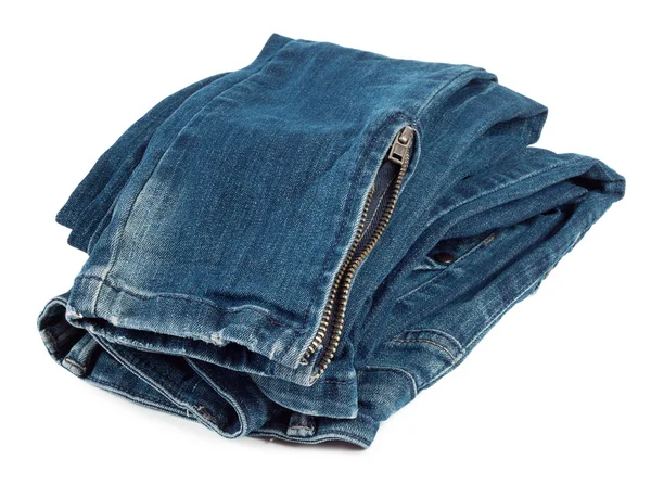 Blå jeans med orm — Stockfoto