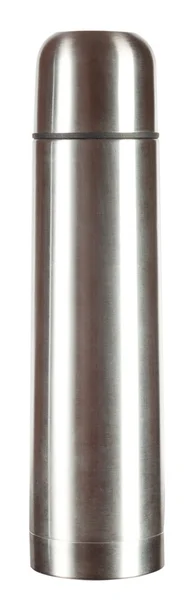 Metal vacuum flask — Stock Photo, Image