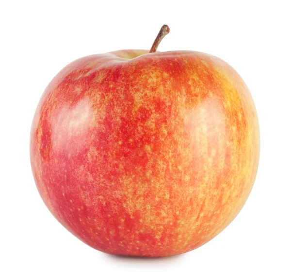 Červené zralé jablko — Stock fotografie