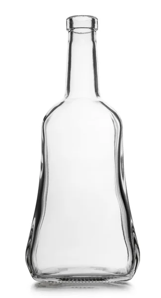 Botella vacía de vidrio —  Fotos de Stock