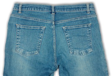 Pamuk mavi jeans
