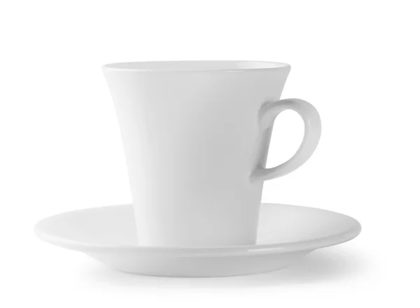 세라믹 컵과 접시 — 스톡 사진