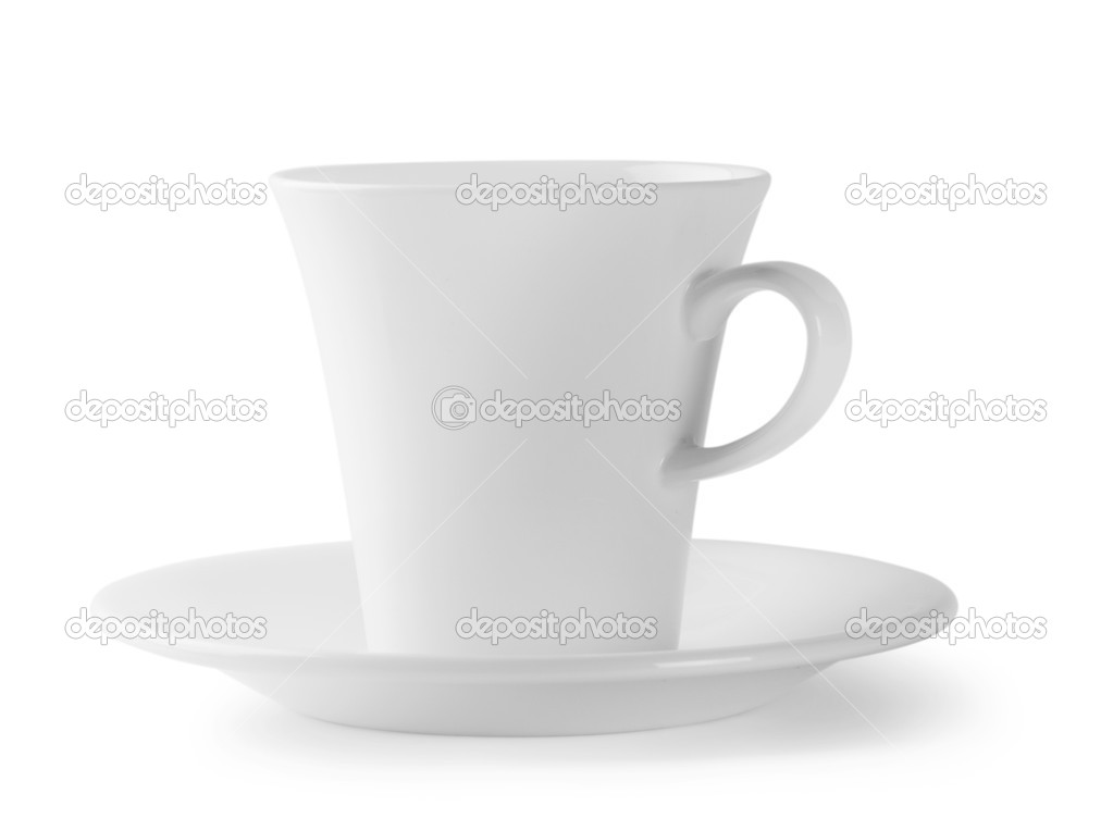 Ceramic cup and saucer