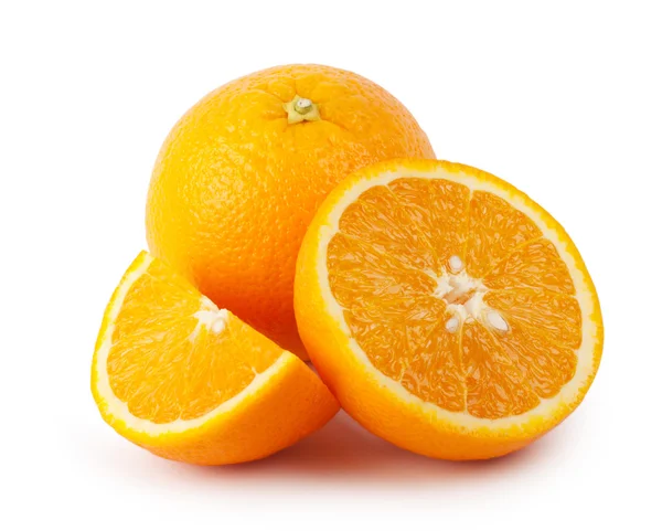 Bright orange sliced — Stock Photo, Image