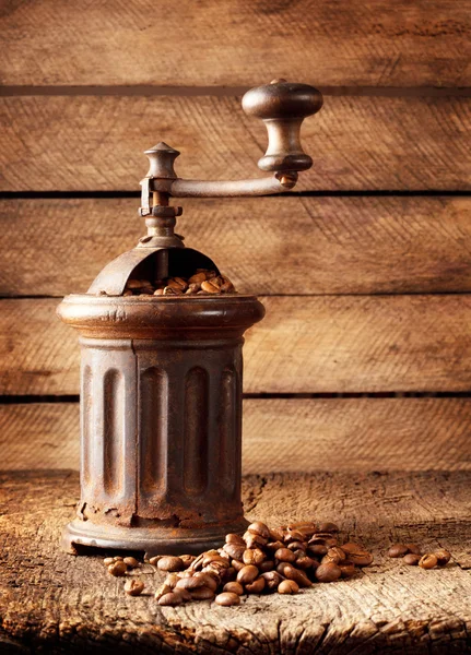 Viejo molinillo de café oxidado — Foto de Stock