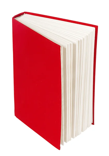 Livre ouvert rouge — Photo