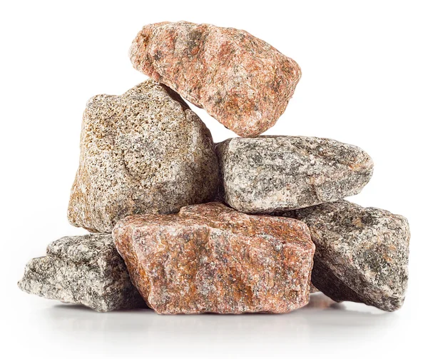 Pyramid of granite blocks — Stock Photo, Image