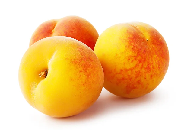 Three bright peach — Stock Photo, Image