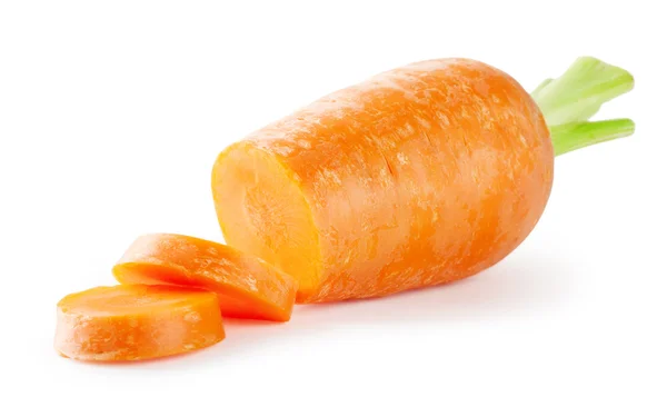 Солодкий нарізані моркву — стокове фото