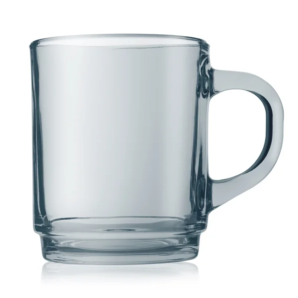 Leeg glas cup — Stockfoto