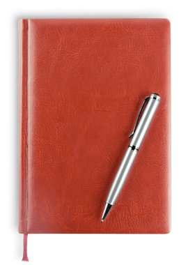 kalem ile deri günlüğü