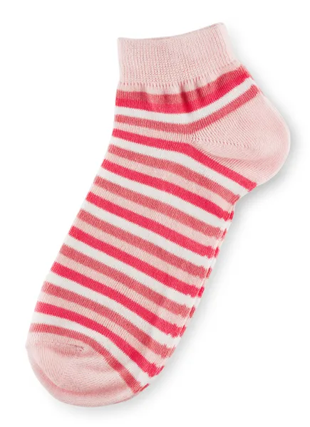 Fashionable pair of pink striped — Stock Photo, Image