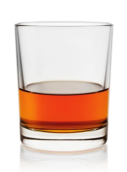 Glas av äldre cognac — Stockfoto