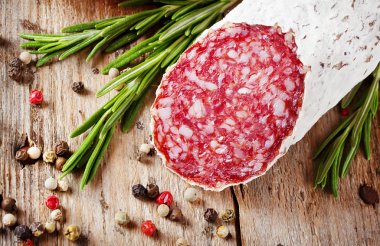 sopa ile biber taze salam