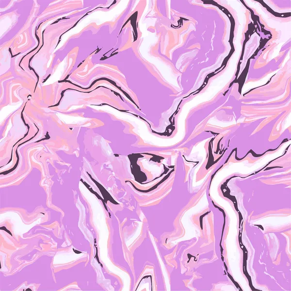 流体芸術幾何学的なピンクの美しさを埋めるファッショナブルなアクリル. — ストックベクタ