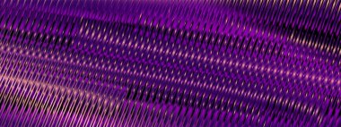 Çizgili Kadife Mor Renkli Dijital Soyut Sancak Arkaplanı.