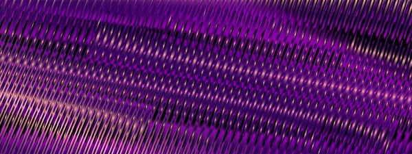 Çizgili Kadife Mor Renkli Dijital Soyut Sancak Arkaplanı.