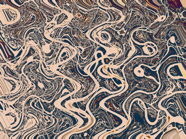Абстрактные свернутые линии монохромного текстурированного фона. — стоковое фото