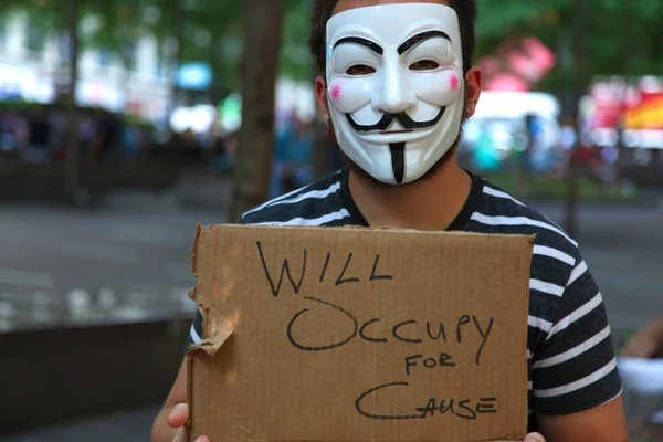 Will Occupy for Cause Stock Image