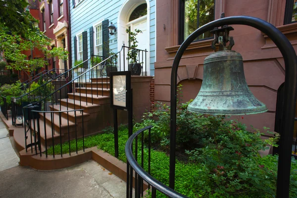 Brooklyn brownstone Foto Stock