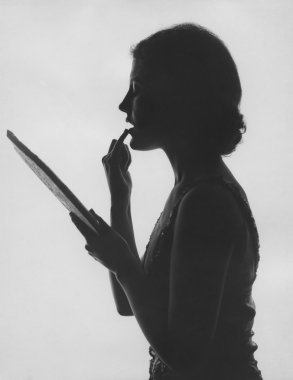 silouette makyaj uygulamak