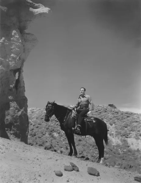 Paniek op de Prairie Rechtenvrije Stockfoto's