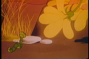 bataklık içinde sürünerek inç solucan