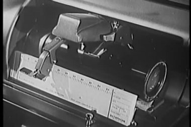 yakın çekim 1940'larda ses kayıt cihazı