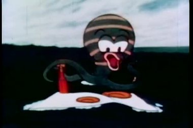 bir okyanus piknikte yemek aç ahtapot