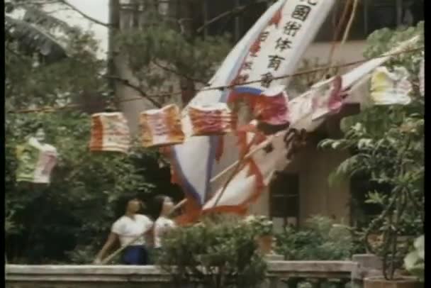 Desfile chinês — Vídeo de Stock