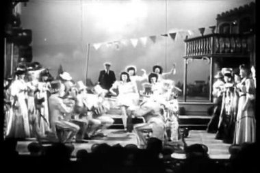 sahnede dans performans