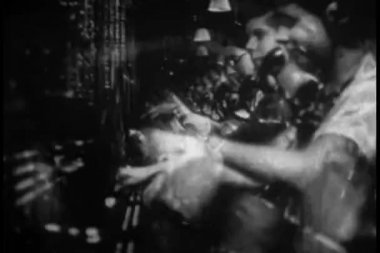 1940'larda swtichboard operatörleri