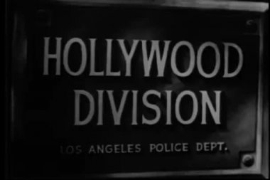 yakın çekim Los angeles polis departmanı işaretleri