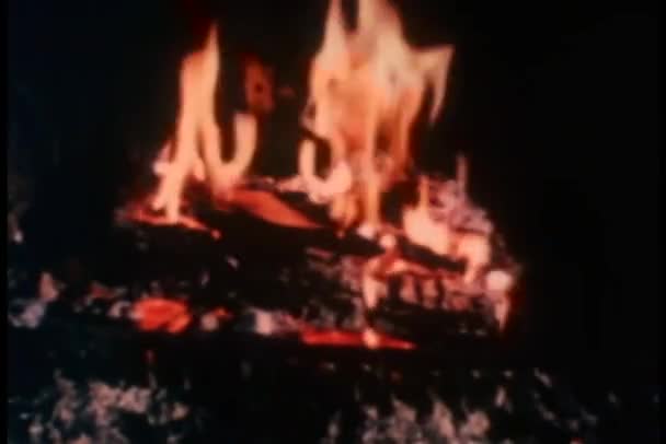 Nature morte du feu de camp 