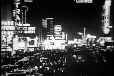 Times square, new york city, 1930'larda