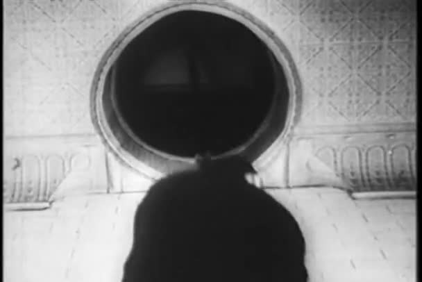 İtfaiyeciler, 1930'larda iş yerinde — Stok video