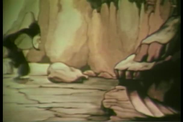 Arabe homme rythme dans la grotte 