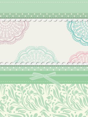 Retro arka plan için Sevgililer günü kartı vektör