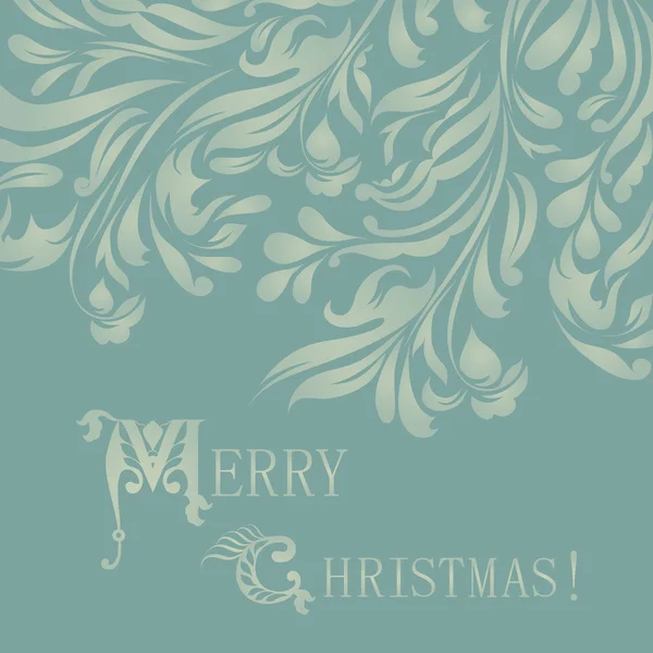 Beautiful merry christmas card vector eps 10 — Stock Vector