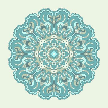 güzel mavi süs vektör arka plan