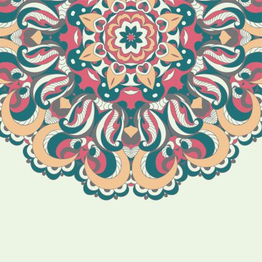 güzel Arabesk dantel Model arka plan vektör