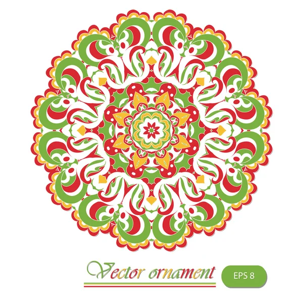 Mooie zomer lace sieraad achtergrond vector — Stockvector