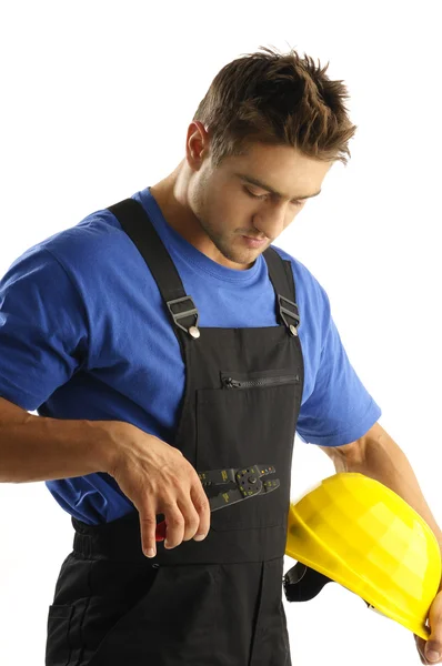 Concentrated worker — Stock Photo, Image