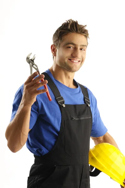 Trabajador entusiasta — Foto de Stock