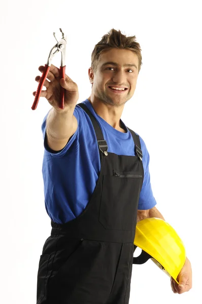 Trabajador entusiasta — Foto de Stock